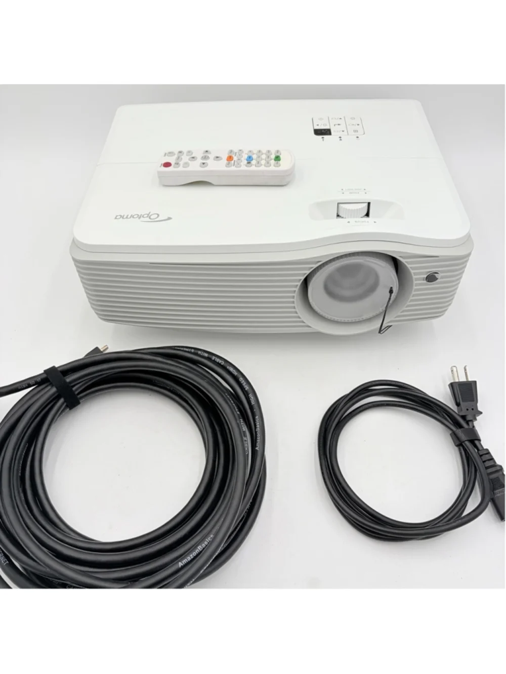 Optoma EH512 DLP Projector 1080p 5000 Lumens HDMI MHL Remote Cables